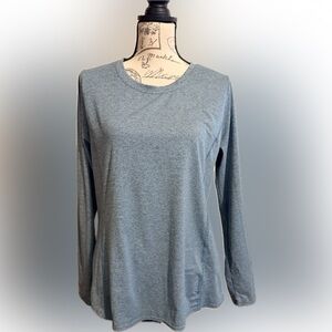 Elegant Long Sleeve Green Women's Top